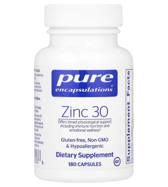 Pure Encapsulations Zinc 30 180 капс