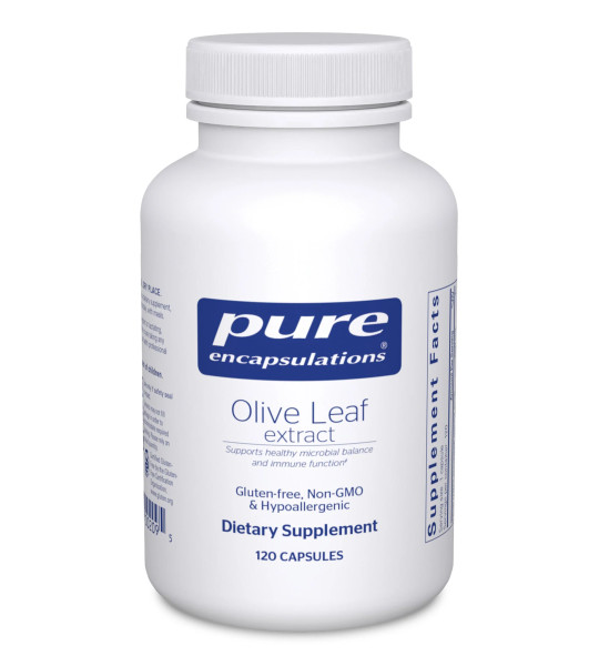 Pure Encapsulations Olive Leaf extract 120 капс