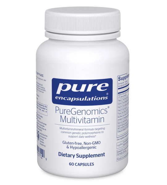Pure Encapsulations PureGenomics® Multivitamin 60 капс