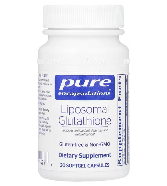 Pure Encapsulations Liposomal Glutathione 30 капс
