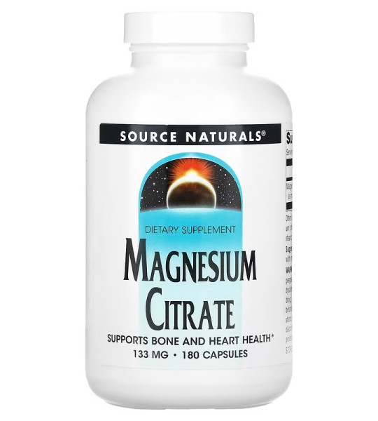 Source Naturals Magnesium Citrate 133 мг 180 капс