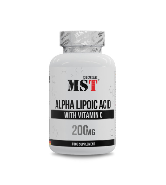 MST Alpha Lipoic Acid With Vitamin C 200 мг (120 капс)