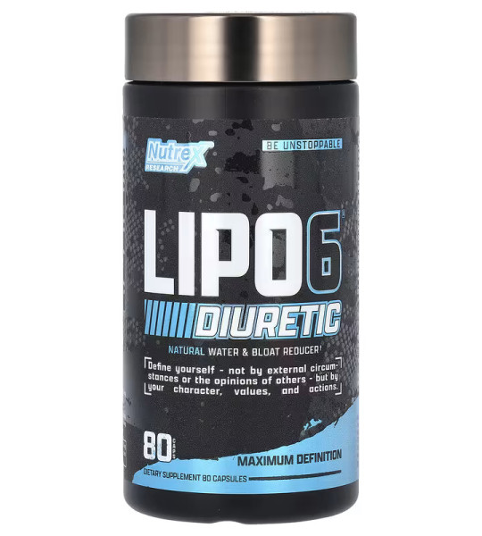 Nutrex Lipo 6 Black Diuretic (80 капс)