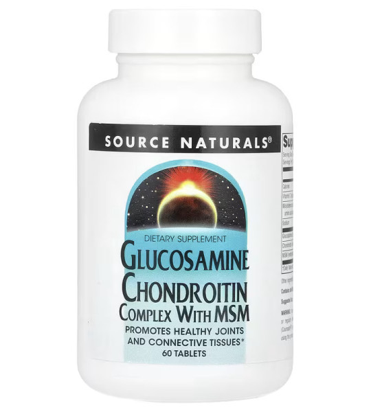 Source Naturals Glucosamine Chondroitin Complex with MSM (60 табл)
