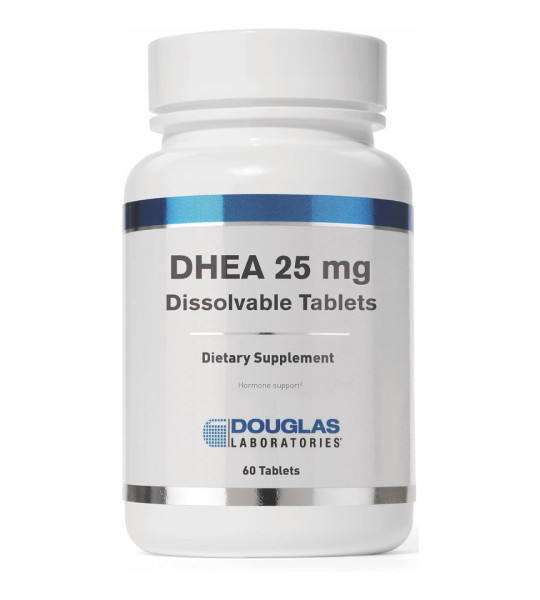 Douglas Laboratories DHEA 25 mg Dissolvable Tablets 60 капс