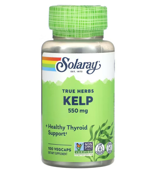 Solaray Kelp 550 mg Veg Caps (100 капс)