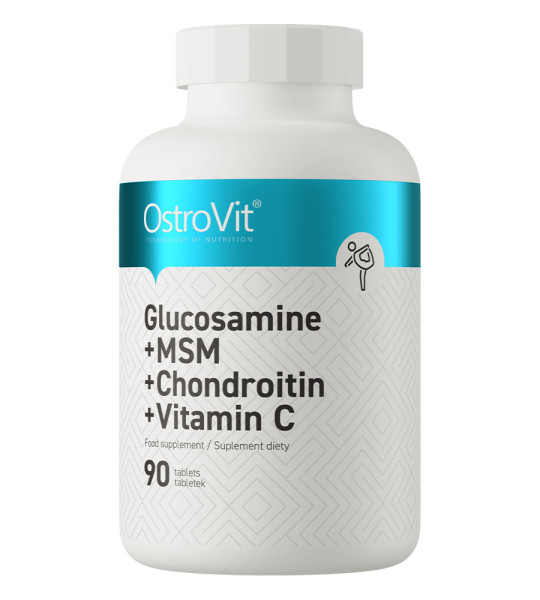 OstroVit Glucosamine + MSM + Chondroitin + Vit C (90 табл)