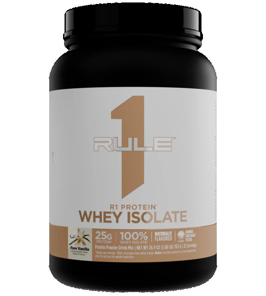 Rule 1 R1 Protein 100% Whey Isolate & Hydrolyzed (763 грам)