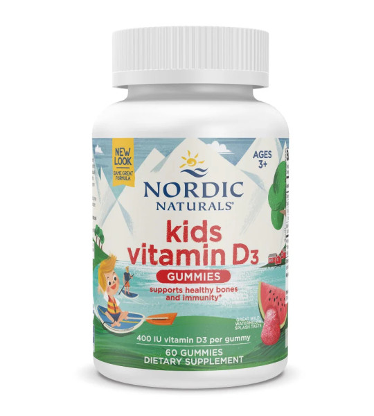 Nordic Naturals Kids Vitamin D3 (60 жев/цук)