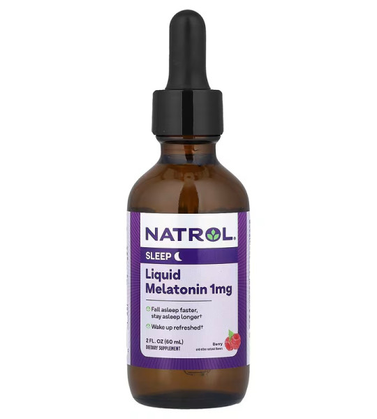 Natrol Liquid Melatonin 1 mg (60 ml)