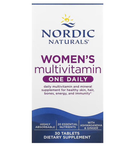 Nordic Naturals Women's Multivitamin One Daily (30 табл)