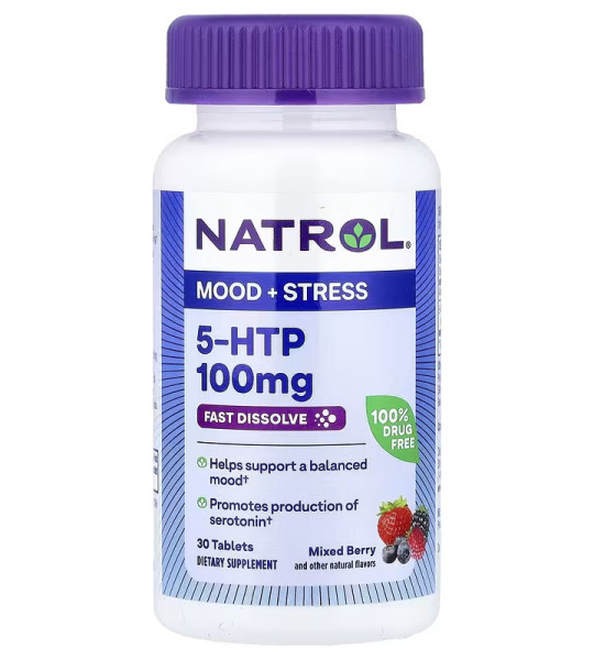 Natrol 5-HTP 100 мг (30 табл)