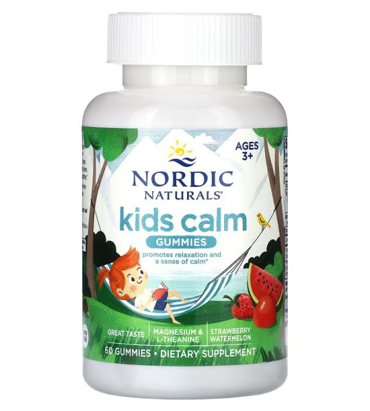 Nordic Naturals Kids Calm Gummies (60 жув.табл)