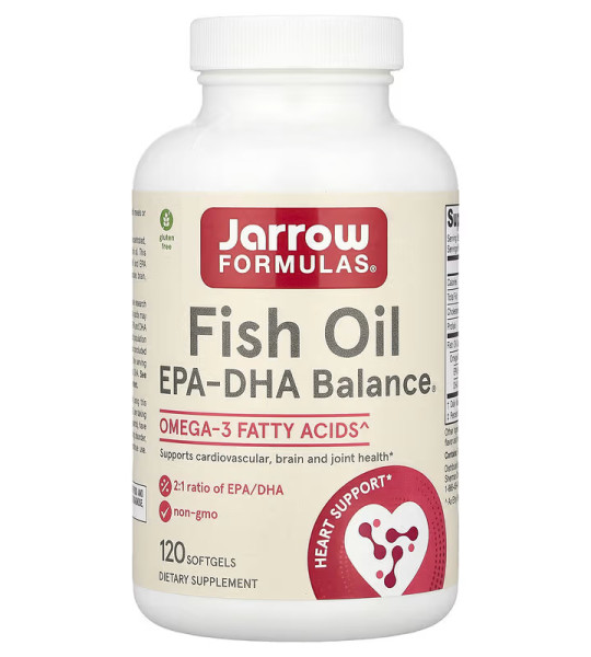 Jarrow Formulas Fish Oil EPA-DHA Balance Softgels (120 капс)