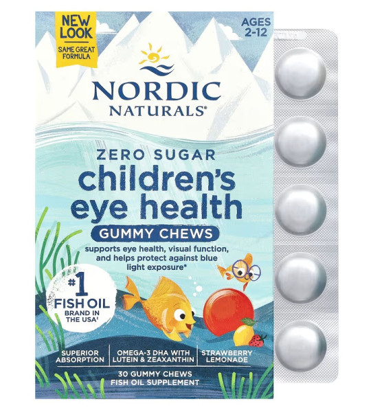 Nordic Naturals Children's Eye Health (30 жув/цук)