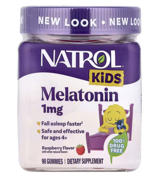 Natrol Kids Melatonin 1 mg Gummies (90 жув.табл)