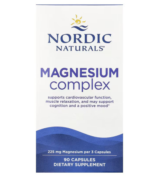 Nordic Naturals Magnesium Complex 225 mg (90 капс)