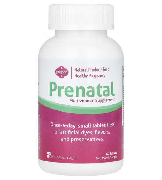 Fairhaven Peapod Prenatal Multivitamin (60 табл)