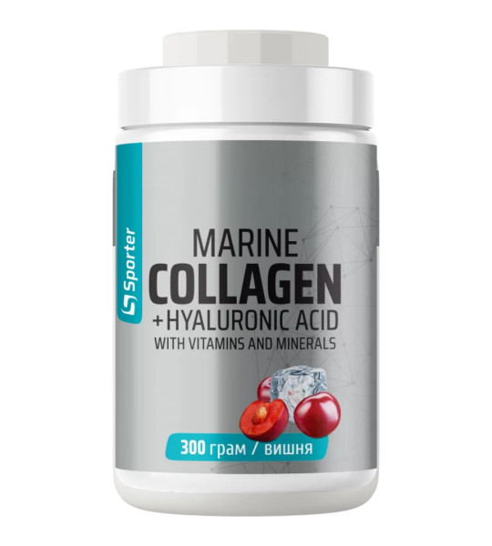 Sporter Marine Collagen + Hyaluronic Acid (300 грам)