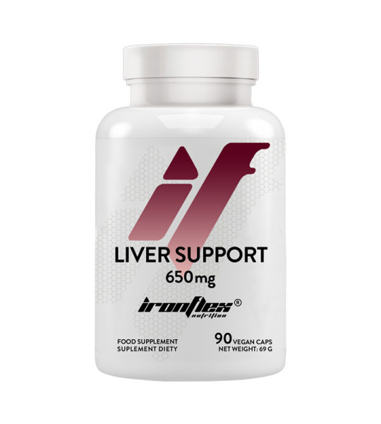 IronFlex Liver Support 650мг Veg Caps (90 капс)