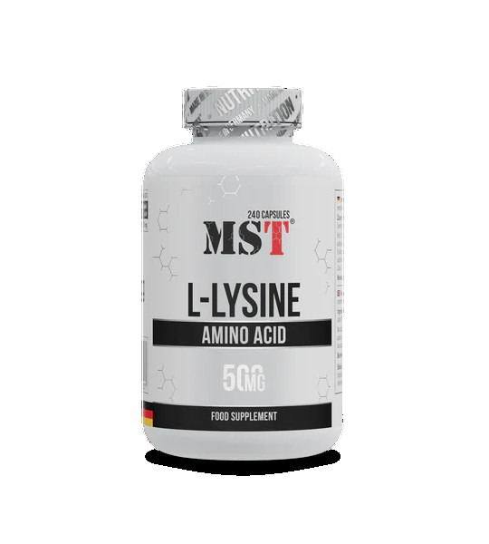 MST L-Lysine Amino Acid 500 mg (240 капс)