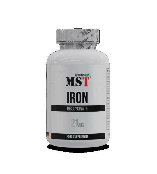 MST Iron Bisglycinate 21mg (120 капс)