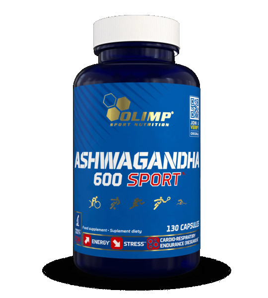 Olimp Ashwagandha 600 Sport (130 капс)
