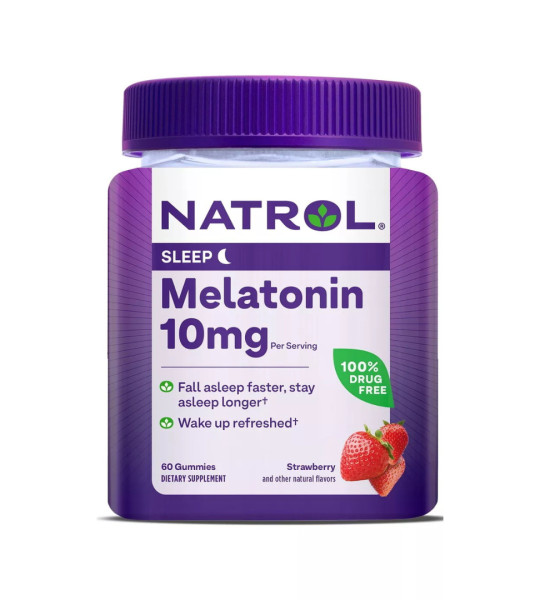 Natrol Melatonin 10 мг (60 жув/цук)
