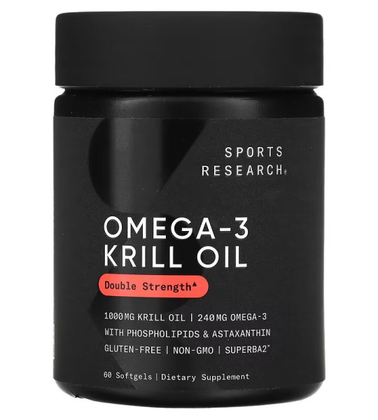 Sports Research Omega-3 Krill Oil (60 капс)