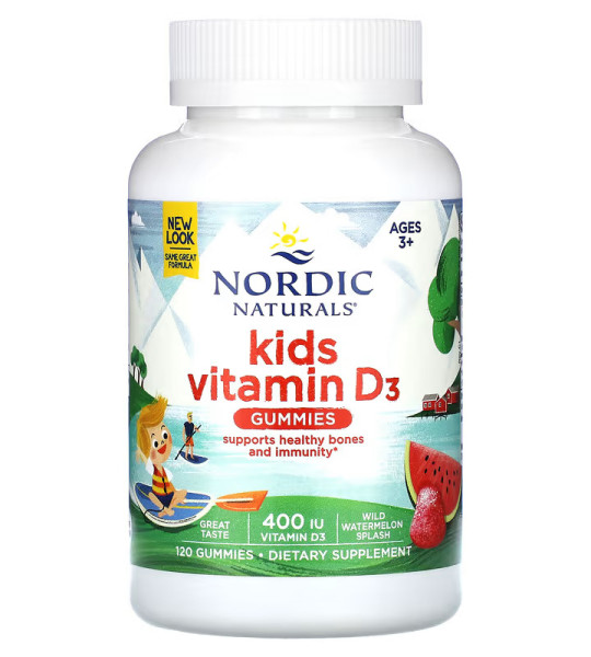 Nordic Naturals Kids Vitamin D3 (120 жев/цук)