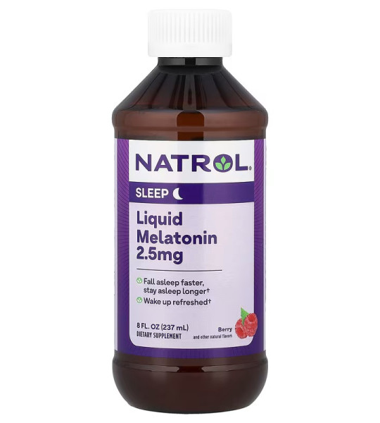 Natrol Liquid Melatonin 2.5 mg (237 ml)