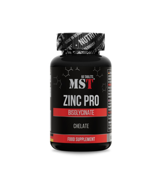 MST Zinc Pro Bisglycinate Chelate (60 табл)