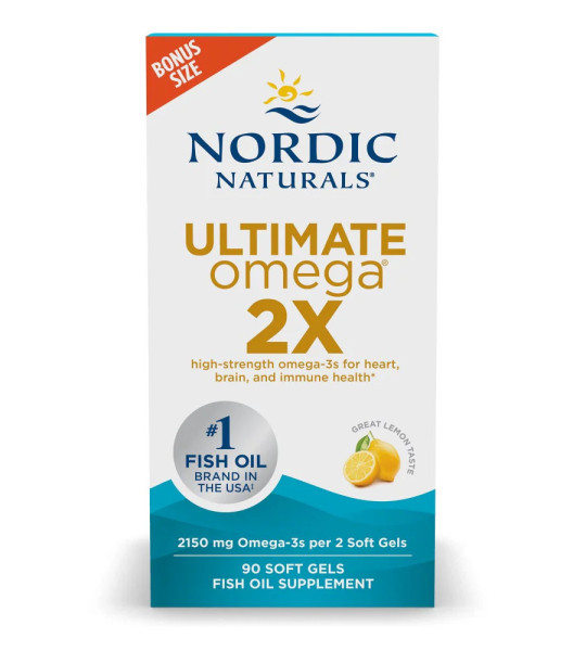 Nordic Naturals Ultimate Omega 2X 2150 mg Softgels (90 капс)