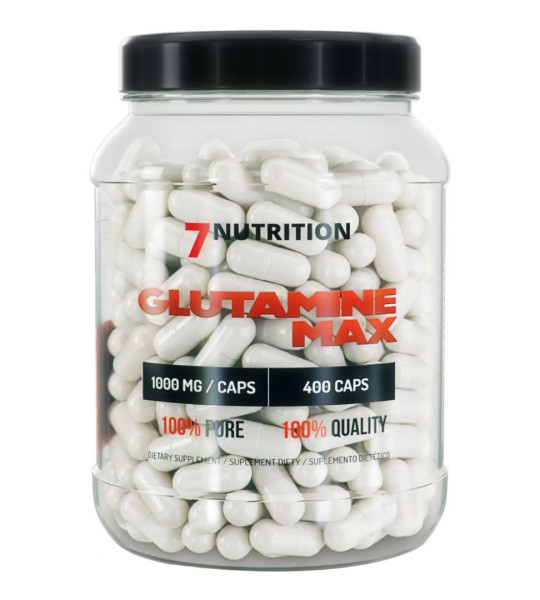 7Nutrition Glutamine Max 1000мг Veg Caps (400 капс)