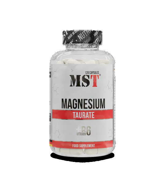 MST Magnesium Taurate + Vit B6 (120 капс)