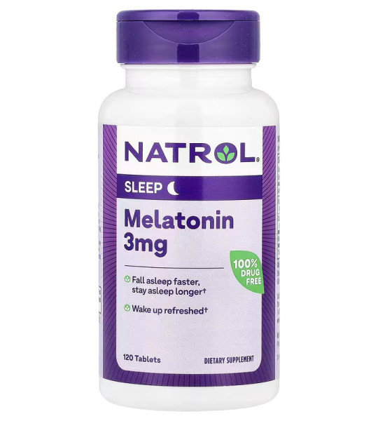 Natrol Melatonin 3 мг (120 табл)