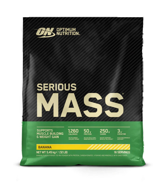 Optimum Nutrition Serious Mass (5450 грам) EU