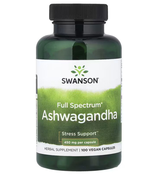 Swanson Ashwagandha 450 мг 100 капс