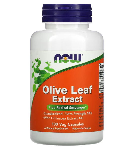 NOW Olive Leaf Extract Veg Caps (100 капс)