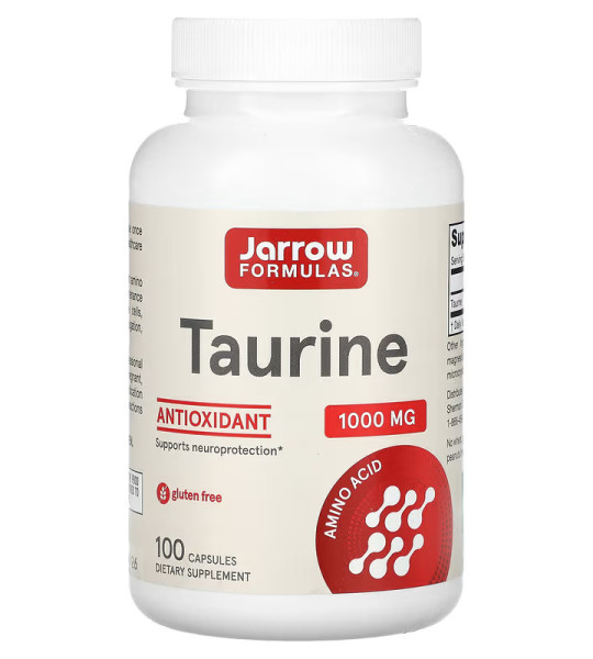 Jarrow Formulas Taurine 1000 mg (100 капс)