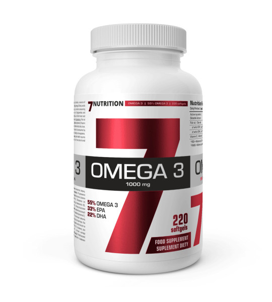 7Nutrition Omega-3 55% 1000 mg Softgels (220 капс)