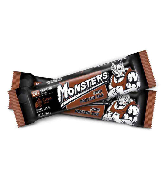 Excellent Nutrition Monsters High Protein Bar 80 грамм - фото 2
