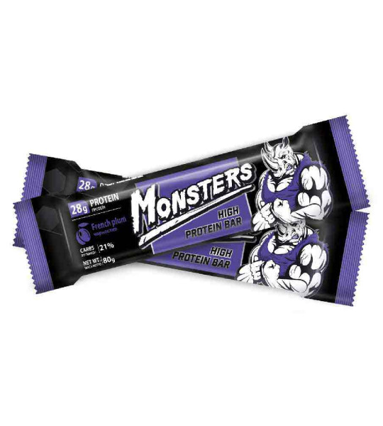 Excellent Nutrition Monsters High Protein Bar 80 грамм - фото 4
