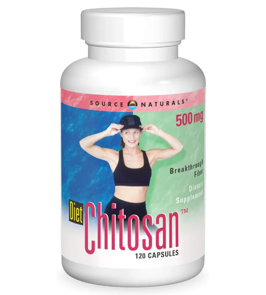 Source Naturals Diet Chitosan 500 mg (120 капс)