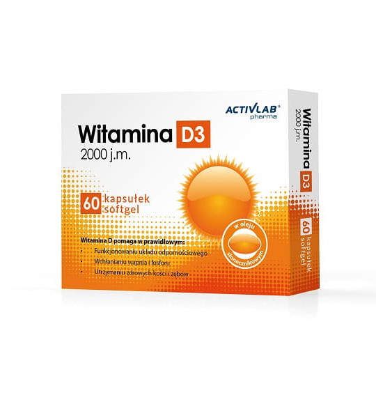 ActivLab Witamina D3 (60 капс)