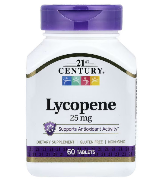 21st Century Lycopene 25 мг (60 табл)