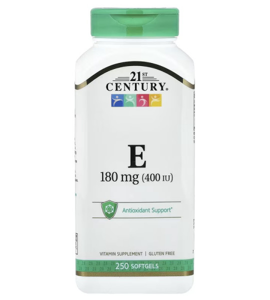 21st Century Vitamin E 180 мг (250 капс)