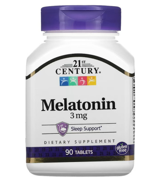 21st Century Melatonin 3 мг (90 табл)