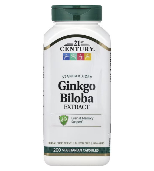 21st Century Ginkgo Biloba Extract veg caps (200 капс)