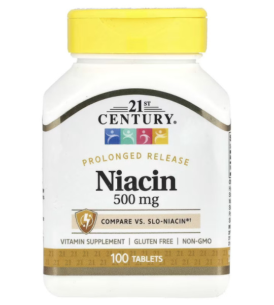 21st Century Niacin 500 мг (100 табл)
